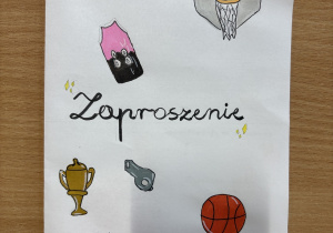 zaproszenie - praca ucznia