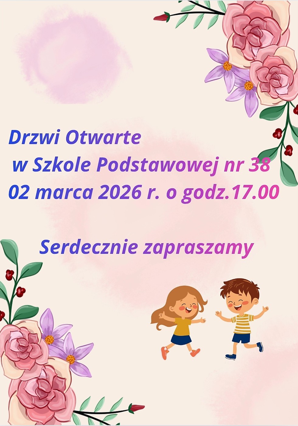 grafika zapraszająca na dni otwarte