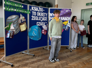Konkurs Recytatorski pt. "Książki - to okręty myśli żeglujące po oceanach czasu"