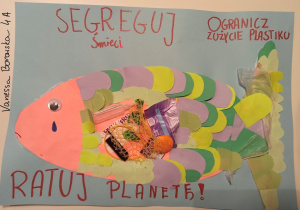 plakaty uczniów w ramach projektu edukacyjnego reklamy społeczne