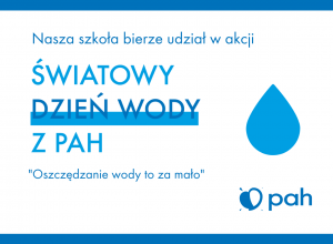 Akcja Światowy Dzień Wody z PAH