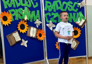 uczeń biorący udział w konkursie