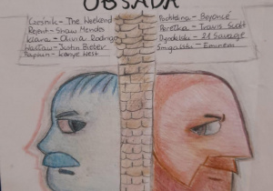 wystawa szkolna afiszów teatralnych lektur wykonane przez uczniów10