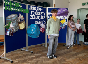 Konkurs Recytatorski pt. "Książki - to okręty myśli żeglujące po oceanach czasu"