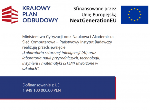 Laboratoria sztucznej inteligencji AI oraz laboratoria nauk przyrodniczych, technologii, inżynierii i matematyki STEM utworzone w szkołach